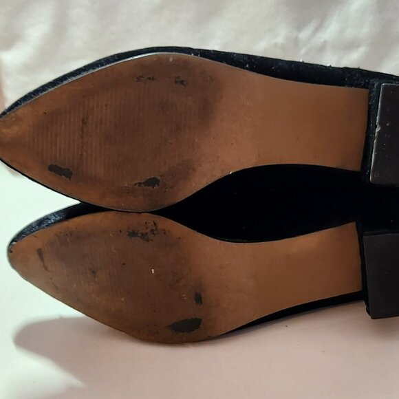 Betsey Johnson boots sz 6 M Jax sequin beading VGUC - Picture 5 of 6